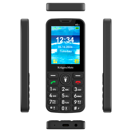 TELEFON GSM SENIORI 4G BUTON SOS KRUGER&MATZ [5]