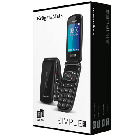 TELEFON GSM SENIORI 929 BUTON SOS KRUGER&MATZ [7]