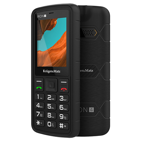 Tablete & telefoane - TELEFON RUGGED 4G IRON 4 KRUGER&MATZ