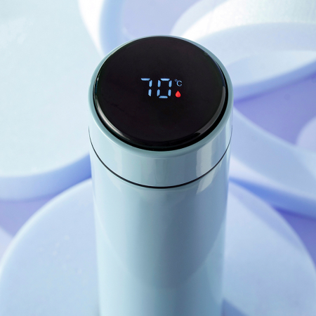 TERMOS CU AFISAJ TEMPERATURA ALBASTRU ADLER [3]