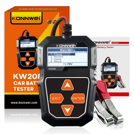 TESTER BATERII KW208 KONNWEI [6]