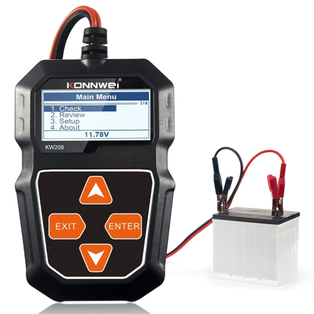 TESTER BATERII KW208 KONNWEI [4]