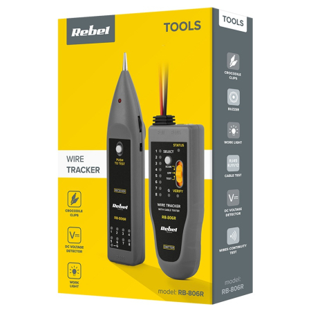 TESTER CABLU CABLE TRACKER RB-806R REBEL [6]