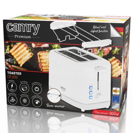 TOASTER 6 NIVELURI DE RUMENIRE 900W CR 3219 CAMRY [8]