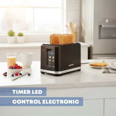 TOASTER DISPLAY LED 800 W DAEWOO [8]