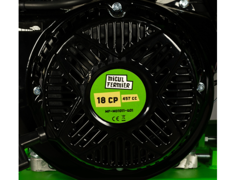 Tocator crengi Micul Fermier, motor benzina 18CP, diametru maxim de taiere Ø120mm, cu carlig de remorcare, pentru brichete [5]