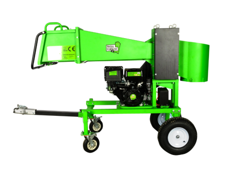 Tocator crengi Micul Fermier, motor benzina 18CP, diametru maxim de taiere Ø120mm, cu carlig de remorcare, pentru brichete [2]