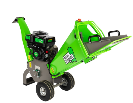 Tocator de crengi Micul Fermier, motor benzina 7 CP, 100 mm diametru maxim de taiere, pentru rumegus [7]