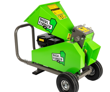 Tocator de crengi Micul Fermier, motor benzina 7 CP, 60 mm diametru maxim de taiere, pentru brichete [5]