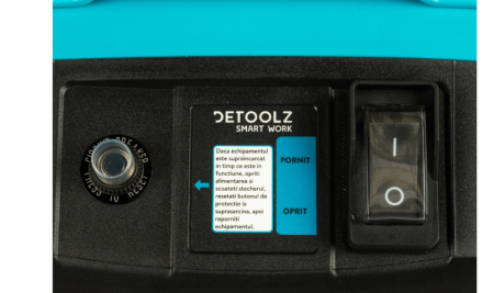 Tocator de crengi si resturi vegetale, 2500W, 45mm diametru maxim de taiere, cu sac colector 45L [2]