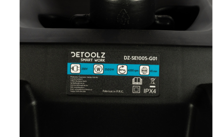 Tocator de crengi si resturi vegetale, 2500W, 45mm diametru maxim de taiere, cu sac colector 45L [1]