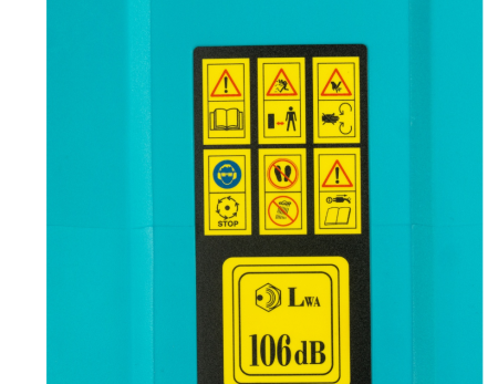 Tocator de crengi si resturi vegetale, 2500W, 45mm diametru maxim de taiere, cu sac colector 45L [6]