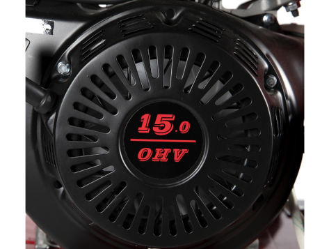 Tocator pentru crengi Micul Fermier, Ø100mm, motor benzina 15CP, pornire electrica, alimentare verticala, pentru rumegus [4]