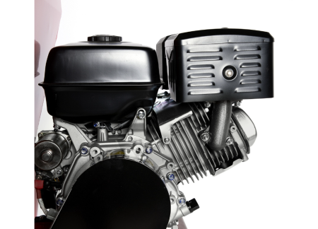 Tocator pentru crengi Micul Fermier, Ø100mm, motor benzina 15CP, pornire electrica, alimentare verticala, pentru rumegus [1]