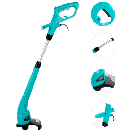 Trimmer electric cu mâner telescopic 350W DZ-SE125 [6]