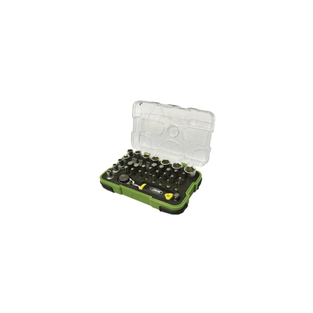 SCULE MECANICE - TRUSA DE 38 PIESE CU CLICHET TELESCOPIC DE 1/4` JBM