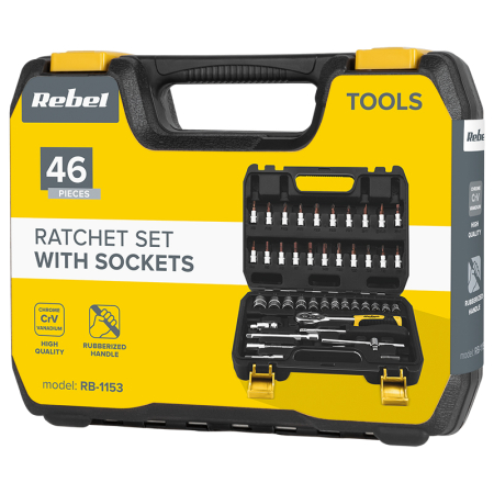 TRUSA SCULE CRV 46 PIESE REBEL [4]