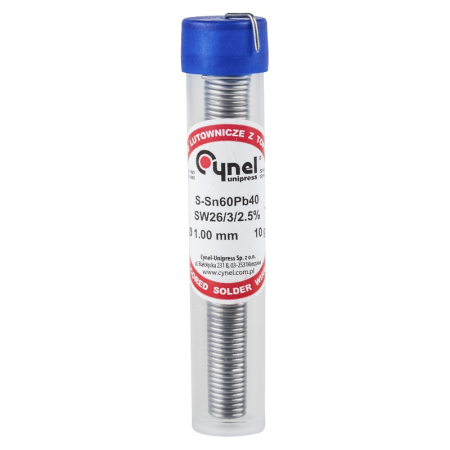 TUB FLUDOR SN60PB40 1MM 10G CYNEL [1]