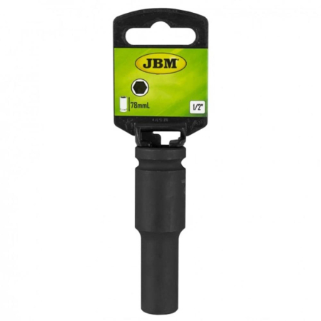 SCULE MECANICE - TUBULARA IMPACT HEXAGONAL 78 MM LUNGIME 1/2` 24 MM JBM