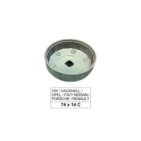 SCULE MECANICE - TUBULARE EXTRACTIE FILTRU DE ULEI 74x14C JBM