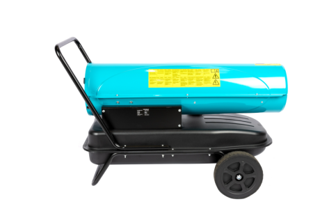 Tun de caldura pe motorina Detoolz DZ-EI1005-G01, 30kW, rezervor 35L, roti de transport [1]