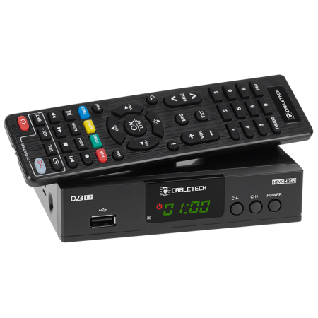 TUNER DVB-T2 H.265 HEVC LAN CABLETECH [1]