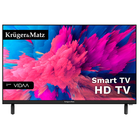 TV, Electronice & Foto - TV LED HD SMART VIDAA 24INCH 61CM 220V KRUGER&MATZ