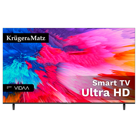 TV, Electronice & Foto - TV ULTRAHD 4K 65 INCH 165CM SMART VIDAA KRUGER&MATZ
