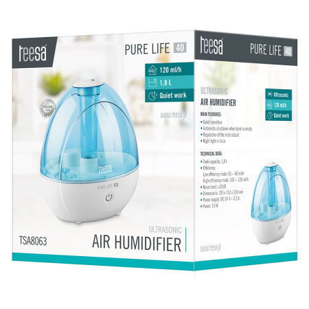 UMIDIFICATOR ULTRASONIC PURE LIFE 40 TEESA [6]