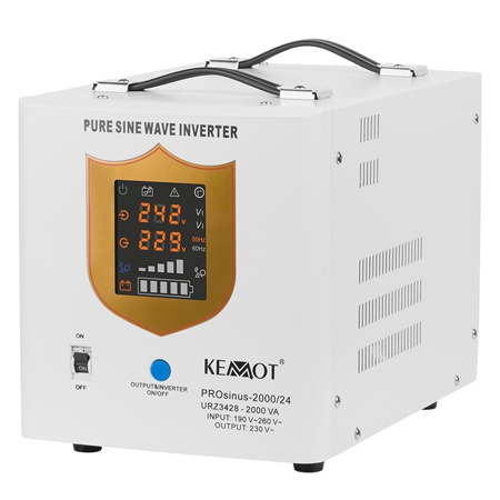 UPS - UPS CENTRALE SINUS PUR 2000VA/1400W 24V KEMOT