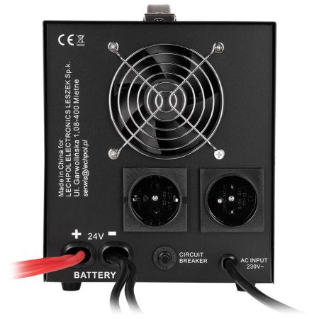 UPS CENTRALE SINUS PUR 2000VA/1400W 24V KEMOT [4]