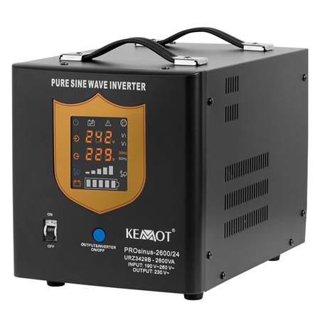 UPS - UPS CENTRALE SINUS PUR 2600VA/1800W 24V KEMOT