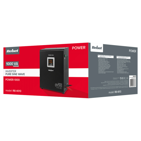 UPS CENTRALE TERMICE SINUS PUR 1000VA 700W 12V REBEL [5]