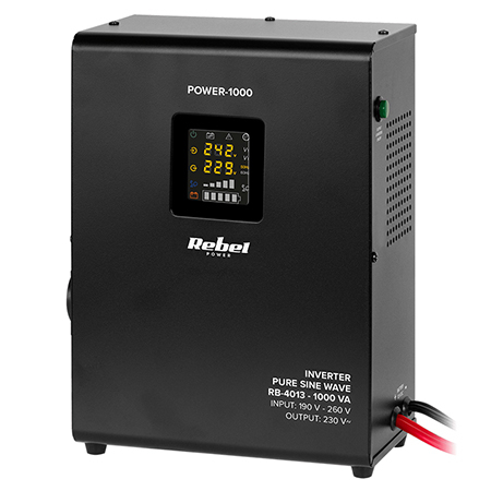UPS - UPS CENTRALE TERMICE SINUS PUR 1000VA 700W 12V REBEL