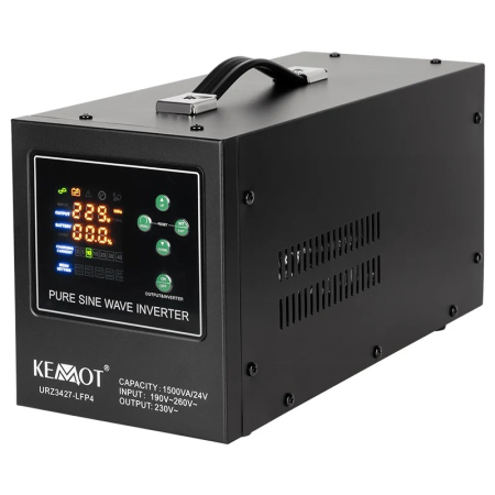 UPS CENTRALE TERMICE SINUS PUR 1500VA/1050W 24V KEMOT [1]