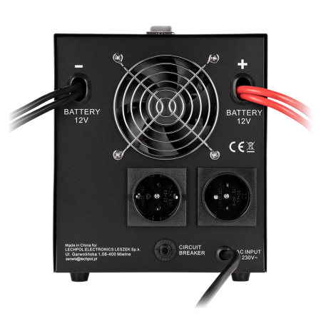 UPS CENTRALE TERMICE SINUS PUR 2000VA/1200W 12V KEMOT [4]