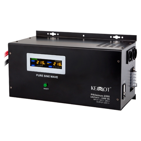 UPS CENTRALE TERMICE SINUS PUR 2200VA/1600W 12V KEMOT [1]