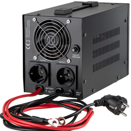 UPS CENTRALE TERMICE SINUS PUR 800VA/500W 12V KEMOT [1]