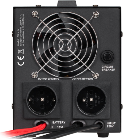 UPS CENTRALE TERMICE SINUS PUR 800VA/500W 12V KEMOT [2]