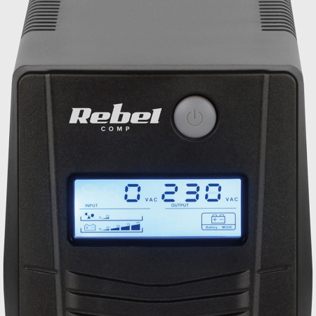 UPS OFFLINE NANOPOWER PLUS 850 (850VA/480W) REBEL [6]