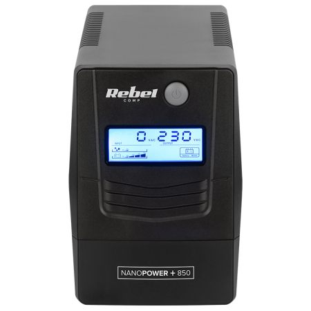 UPS OFFLINE NANOPOWER PLUS 850 (850VA/480W) REBEL [4]