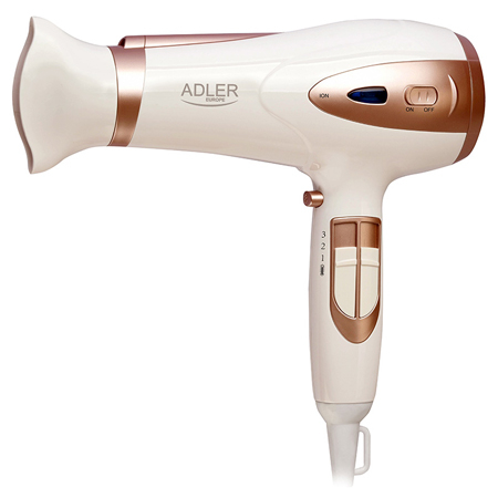 Uscatoare de par - USCATOR PAR IONIZARE 2200W AD 2248 ALB ADLER