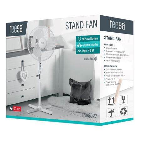 VENTILATOR PICIOR 3 VITEZE TEESA [6]