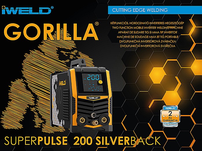 IWELD  GORILLA TIG 200 SUPERPULSE DC [2]