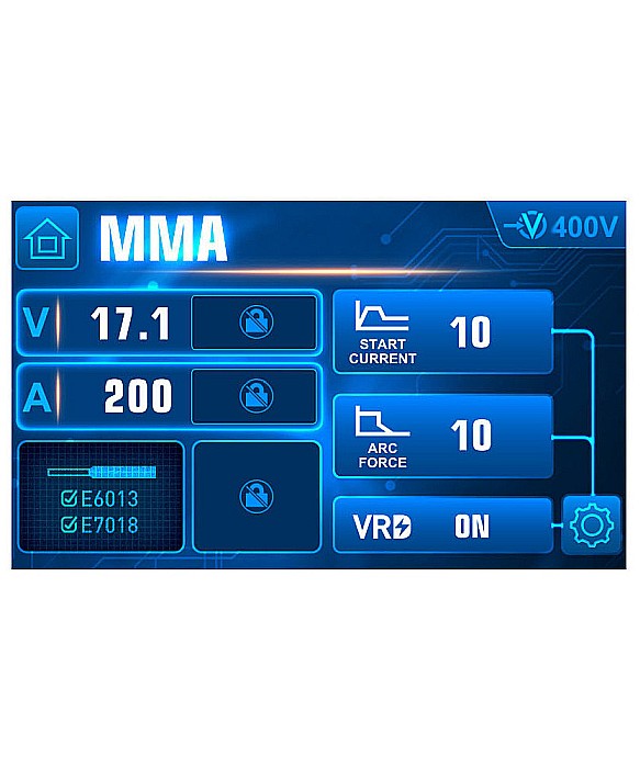 HYPER MIG 300A / 400V SYNERGIC DOUBLE PULSE [6]