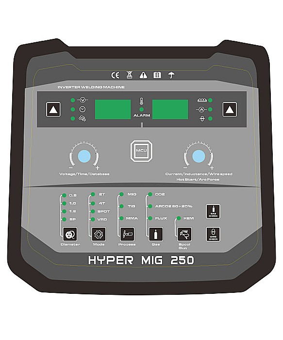 HYPER MIG 250A /400V SYNERGIC [2]