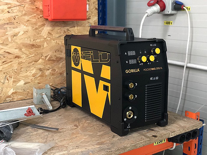 IWELD GORILLA POCKETMIG 215 ALUFLUX [3]