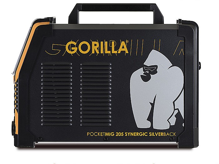 IWELD GORILLA POCKETMIG 205 SYNERGIC SILVERBACK 200A [2]