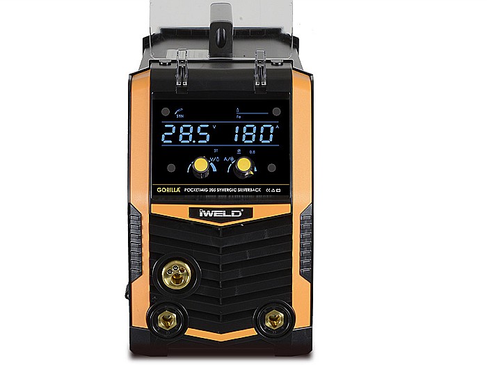 IWELD GORILLA POCKETMIG 205 SYNERGIC SILVERBACK 200A [3]