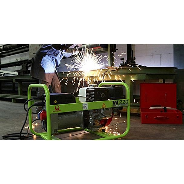 Generator portabil de curent si sudura Pramac W220, trifazat, 6.1 kVA, curent sudura 40-220 A [3]